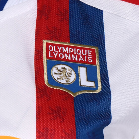 Olympique Lyon Trikot Home 2021/2022 Damen, weiß / rot, zoom bei OUTFITTER Online