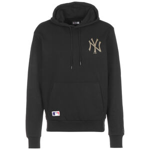 MLB New York Yankees Left Chest Team Logo Kapuzenpullover Herren, schwarz, zoom bei OUTFITTER Online
