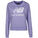 Essentials Crew Fleece Sweatshirt Damen, flieder / weiß, zoom bei OUTFITTER Online