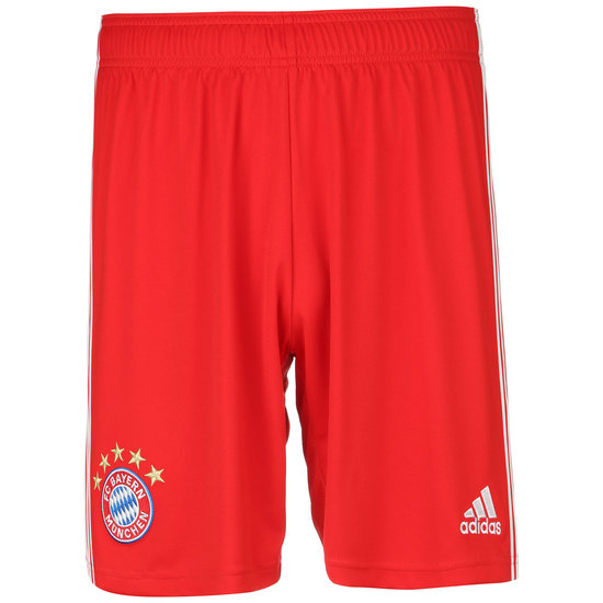 FC Bayern München Short Home 2022/2023 Herren, rot / weiß, zoom bei OUTFITTER Online