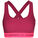 Crossback Mid Sport-BH Damen, weinrot / rosa, zoom bei OUTFITTER Online