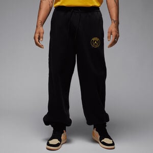 Paris St.-Germain Fleece Jogginghose Herren, schwarz / gelb, zoom bei OUTFITTER Online