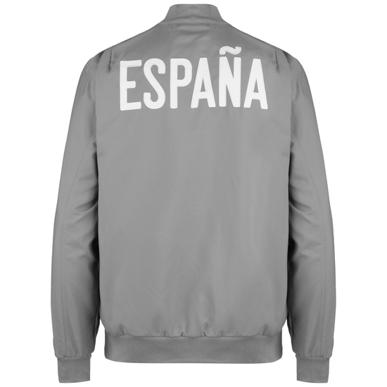 Spanien Seasonal Special Jacke EM 2021 Herren, grau / weiß, zoom bei OUTFITTER Online