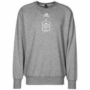 Spanien Seasonal Special Sweatshirt EM 2021 Herren, grau / weiß, zoom bei OUTFITTER Online