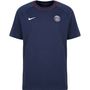 Paris Saint-Germain Travel T-Shirt Herren, dunkelblau / weiß, zoom bei OUTFITTER Online