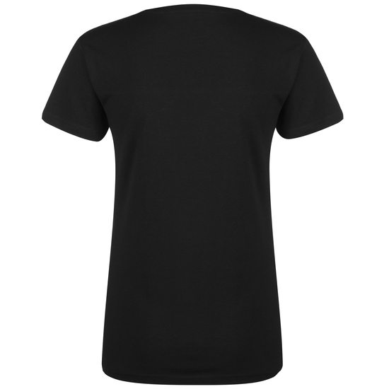 Essential Logo Trainingsshirt Damen, schwarz, zoom bei OUTFITTER Online