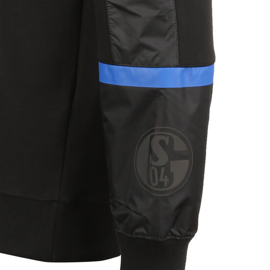 FC Schalke 04 Icon II Contrast Sweatshirt Herren, schwarz / blau, zoom bei OUTFITTER Online
