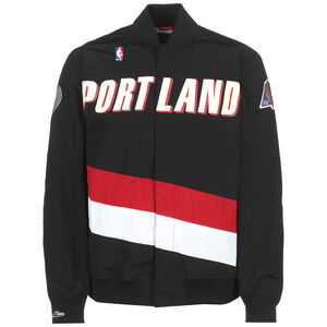 NBA Portland Trail Blazers Authentic Warm Up Jacke Herren, schwarz, zoom bei OUTFITTER Online