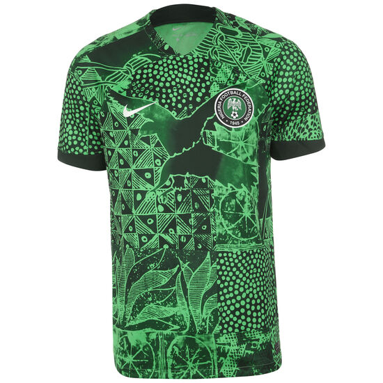Nigeria Trikot Home Stadium WM 2022 Herren, grün / schwarz, zoom bei OUTFITTER Online