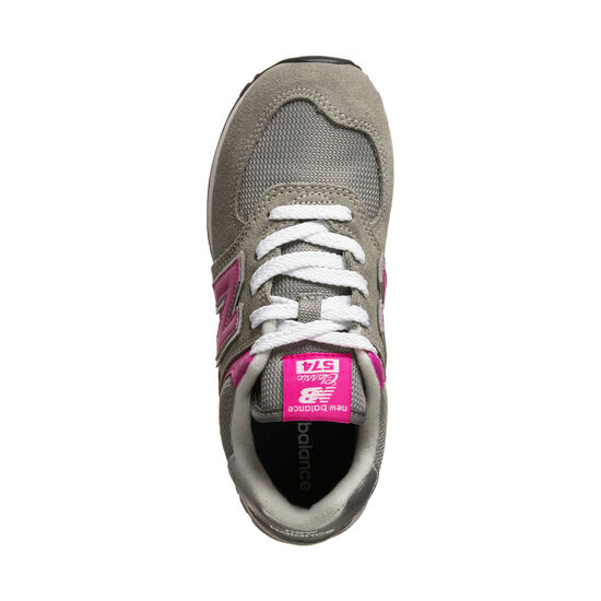 574 Sneaker Kinder, grau / pink, zoom bei OUTFITTER Online