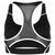 Luxe Racer Padded Sport-BH Damen, schwarz / weiß, zoom bei OUTFITTER Online