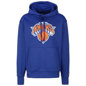 NBA New York Knicks Essential Logo Kapuzenpullover Herren, blau / orange, zoom bei OUTFITTER Online