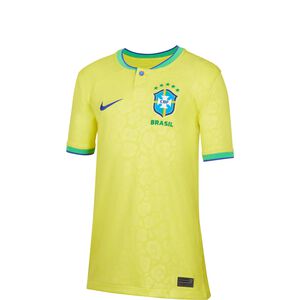 Brasilien Trikot Home Stadium WM 2022 Kinder, gelb / blau, zoom bei OUTFITTER Online