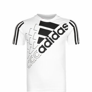 Logo T1 T-Shirt Kinder, weiß / schwarz, zoom bei OUTFITTER Online