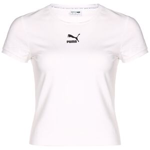 Classics Fitted T-Shirt Damen, weiß / schwarz, zoom bei OUTFITTER Online