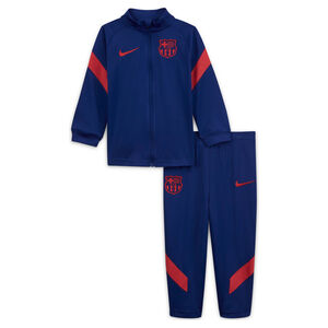 FC Barcelona Dry Strike Trainingsanzug Kleinkinder, blau / rot, zoom bei OUTFITTER Online