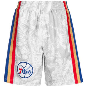 NBA Philadelphia 76ers CNY 4.0 Swingman Shorts Herren, weiß / blau, zoom bei OUTFITTER Online