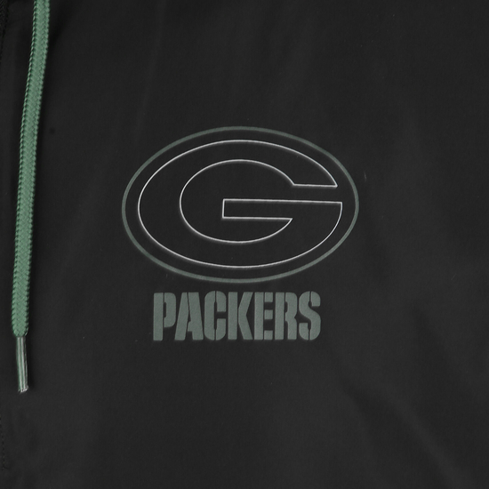 NFL Green Bay Packers Outline Logo Windbreaker Herren, schwarz / grün, zoom bei OUTFITTER Online