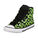 Chuck Taylor All Star Sneaker Kinder, schwarz / neongrün, zoom bei OUTFITTER Online