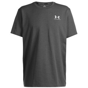 Logo Embroidered Heavyweight T-Shirt Herren, grau / weiß, zoom bei OUTFITTER Online