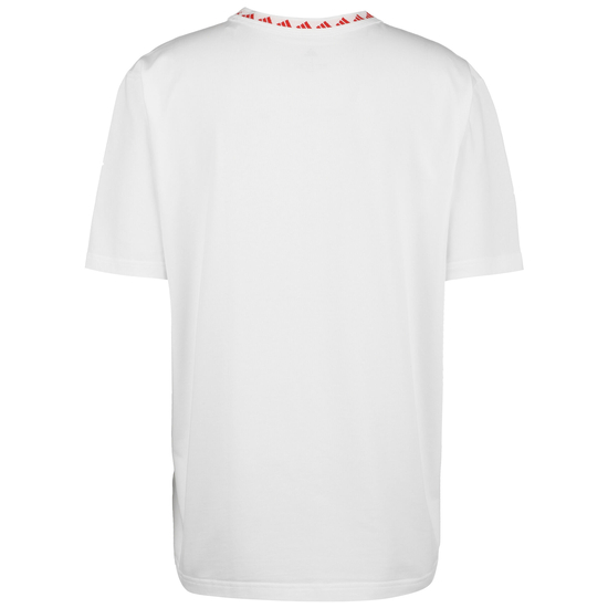 FC Bayern München Icon T-Shirt Herren, weiß / rot, zoom bei OUTFITTER Online