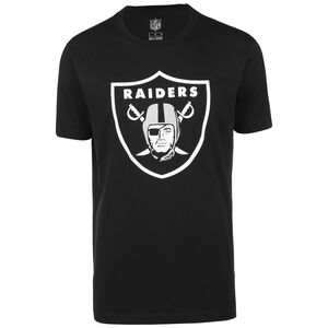 Las Vegas Raiders Mid Essentials Crest T-Shirt Herren, schwarz / weiß, zoom bei OUTFITTER Online