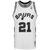 NBA San Antonio Spurs Swingman 2.0 Tim Duncan Trikot Herren, weiß / anthrazit, zoom bei OUTFITTER Online