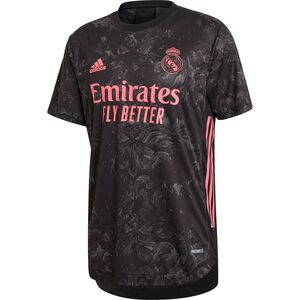 Real Madrid Trikot 3rd Authentic 2020/2021 Herren, schwarz / rot, zoom bei OUTFITTER Online
