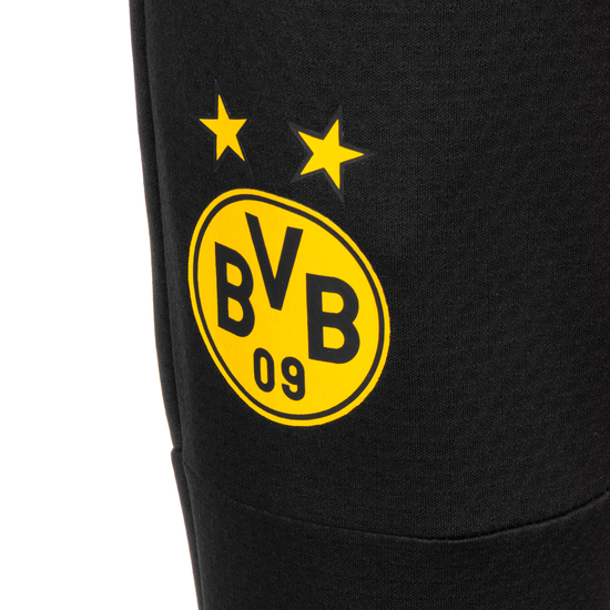 Borussia Dortmund BVB Trainingshose Kinder, schwarz / neongelb, zoom bei OUTFITTER Online
