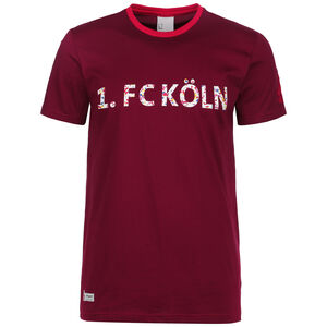 1. FC Köln Karneval T-Shirt 2021/2022 Herren, bordeaux, zoom bei OUTFITTER Online