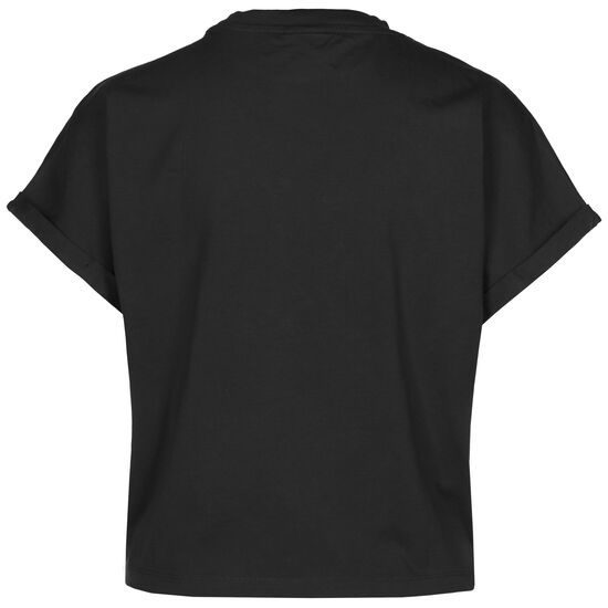 Short Pigment Dye Cut On Sleeve T-Shirt Damen, schwarz, zoom bei OUTFITTER Online