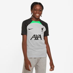 FC Liverpool Strike Trainingsshirt Kinder, grau / grün, zoom bei OUTFITTER Online