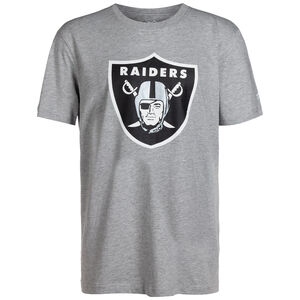 NFL Crew Las Vegas Raiders T-Shirt Herren, grau / schwarz, zoom bei OUTFITTER Online
