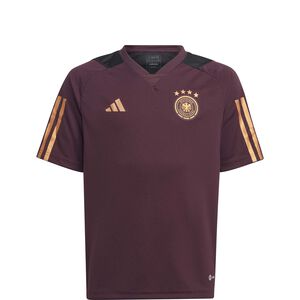 DFB Trainingsshirt WM 2022 Kinder, bordeaux / gold, zoom bei OUTFITTER Online