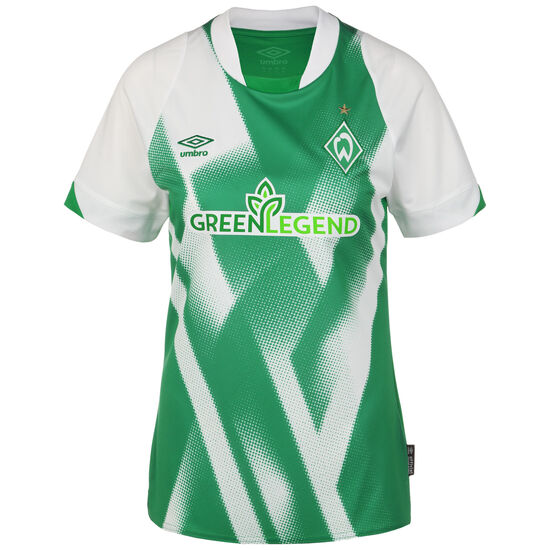 SV Werder Bremen Trikot Home 2022/2023 Damen, grün / weiß, zoom bei OUTFITTER Online