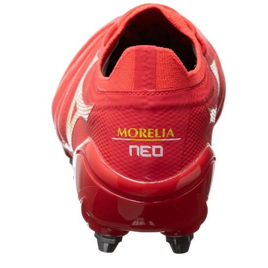 Morelia Neo IV Beta Elite FG/SG Fußballschuh Herren, korall / gelb, zoom bei OUTFITTER Online