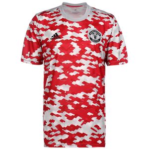 Manchester United Pre-Match Trainingsshirt Herren, rot / weiß, zoom bei OUTFITTER Online