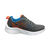 Microspec Quick Sprint Sneaker Kinder, grau / orange, zoom bei OUTFITTER Online