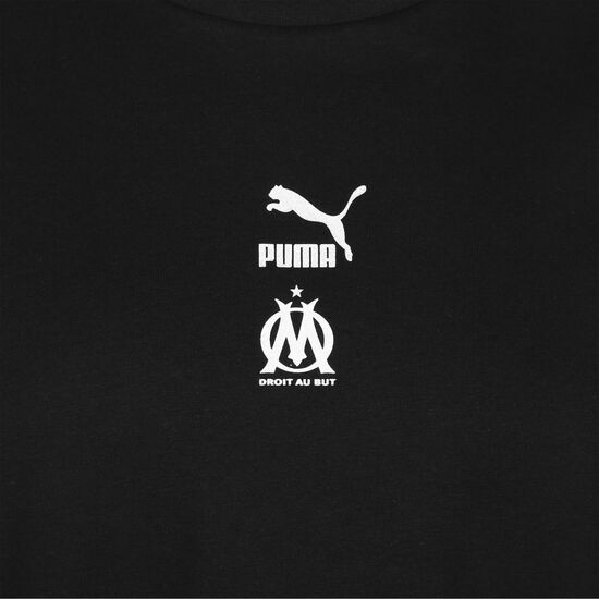 Olympique Marseille TFS T-Shirt Herren, schwarz / silber, zoom bei OUTFITTER Online