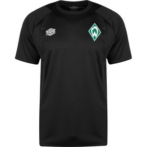 SV Werder Bremen Trainingsshirt Herren, schwarz / grün, zoom bei OUTFITTER Online