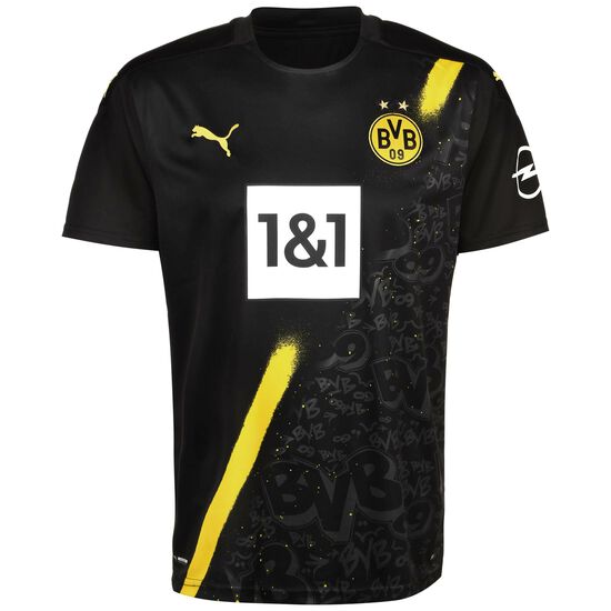 Borussia Dortmund Trikot Away 2020/2021 Herren, schwarz / gelb, zoom bei OUTFITTER Online