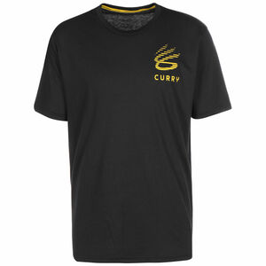Curry XL T-Shirt Herren, schwarz / gelb, zoom bei OUTFITTER Online