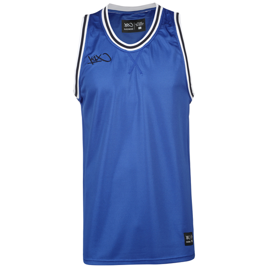 Hardwood double x jersey Basketballtrikot Herren, blau / weiß, zoom bei OUTFITTER Online