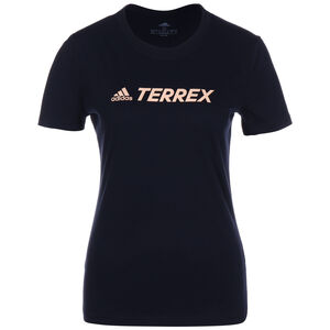 Terrex Classic Logo T-Shirt Damen, dunkelblau, zoom bei OUTFITTER Online