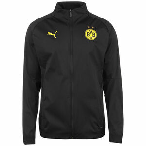 Borussia Dortmund BVB Softshell Trainingsjacke Herren, schwarz / gelb, zoom bei OUTFITTER Online
