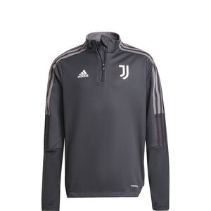 Juventus Turin Trainingssweat Kinder, grau / weiß, zoom bei OUTFITTER Online