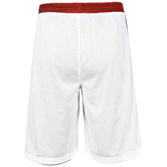 Essential Reversible Basketballshorts, rot / weiß, zoom bei OUTFITTER Online