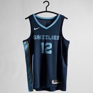 NBA Memphis Grizzlies Ja Morant Statement Edition Swingman Trikot Herren, blau, zoom bei OUTFITTER Online