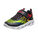 Vortex-Flash Sneaker Kinder, blau / gelb, zoom bei OUTFITTER Online