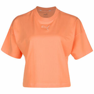 Cropped T-Shirt Damen, orange, zoom bei OUTFITTER Online